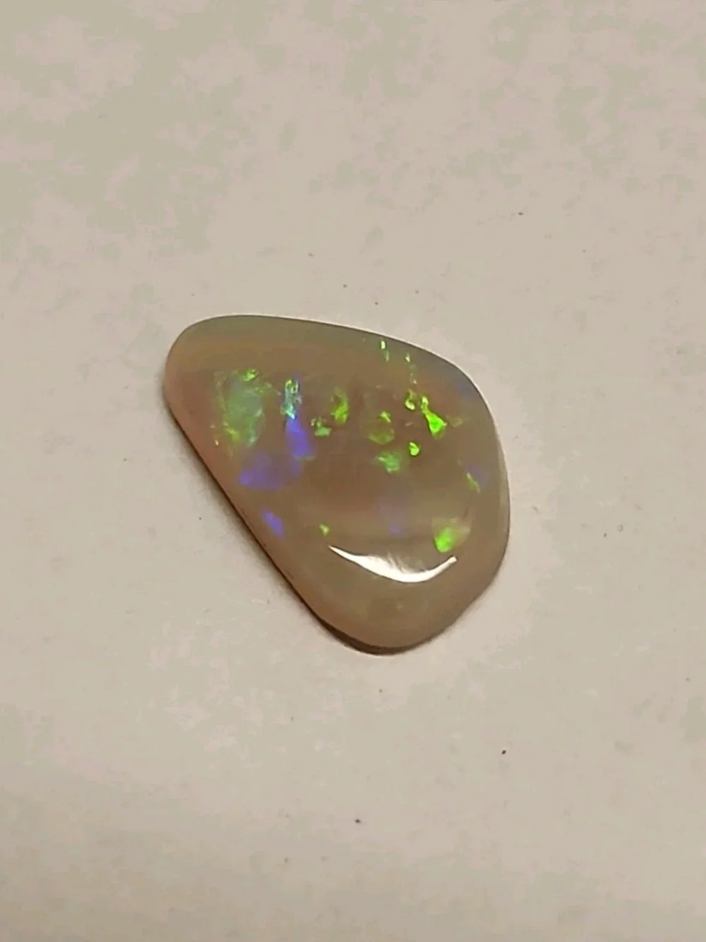 1.2 Carat Australian Opal Cabochon Loose Gem 11x7x2mm